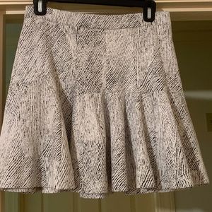 Banana Republic Black and White Skirt